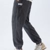 Drawstring Corduroy Pants