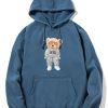 Rich Bear Print Hoodie
