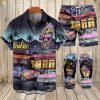 Suitmens Men's Spring Classic Car Shirt Three-Piece Set 074