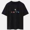Cartoon Dinosaur Print Heavy Weight Oversize T-Shirt