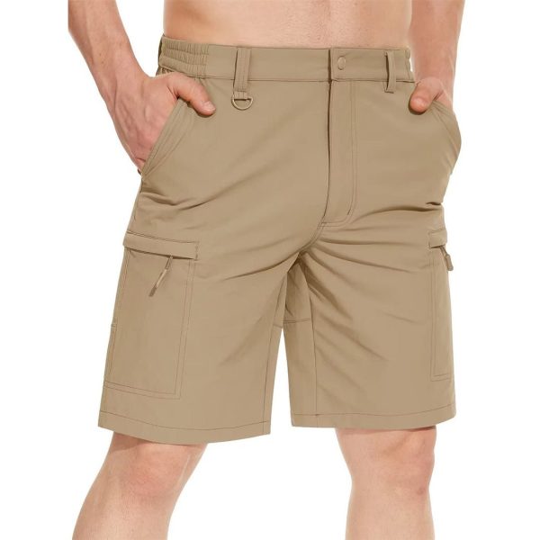 359e92b0f953779fa9f9afb306fbac2250b03dd019d9b6c514657ea13d32c741.jpg Men's Casual Quick-Dry 5 Pockets Cargo Short