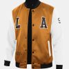 LA Print Baseball Jacket