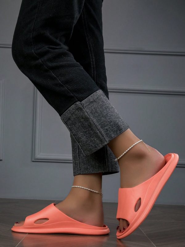 370c2bfdd21efbf771393a2997e9b688971d90762e33f92074a9d54f0337d28a.jpg Women's Eva Silent Indoor Slippers, Non-slip & Comfortable Open Toe Casual House Slides