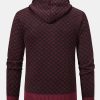 3777115cb0e6e68f59b4d5a008e39d585c683c7a6e4c03e49ca213a961ecbfc1.jpg Diamond Pattern Zip Hooded Sweater