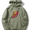 Shoulder Bag Bear Print Hoodie