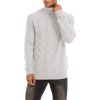 3b312b86952d74e145387af3ae380828a1e54f6b46a7d75f5223d65bdec04693.jpg Men's Turtleneck Sweater Heavyweight Long Sleeves Cotton Pullover Knitted Casual Sweatshirt