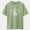 Los Angeles Palms Print Heavy Weight Oversize T-Shirt