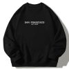 San Francisco Print Crew Neck Relaxed Sweatshirt