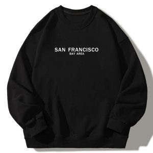 San Francisco Print Crew Neck Relaxed Sweatshirt