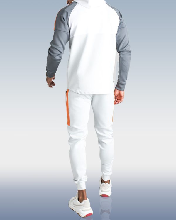 Men's Contrast Color Casual Sports Two Piece Set