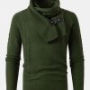 Detachable Scarf Neck Sweater