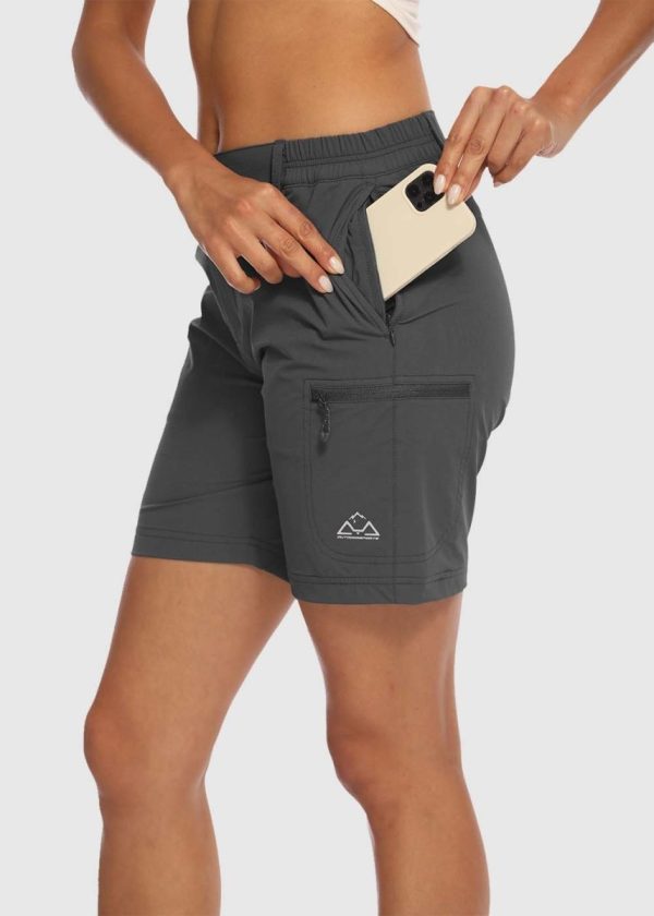 Women's Quick Dry Lightweight Stretchy Cargo Shorts