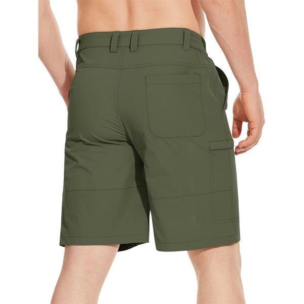 3e0c297f28dfd7d6fe14577e98219ff70e8db986925bc66361003233a2d1efa5.jpg Men's Casual Quick-Dry 5 Pockets Cargo Short