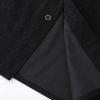 Plaid Corduroy Panel Shirt