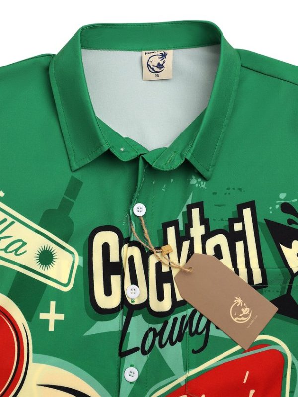 4075e1b1bc882a60b113f86677f7fa11c68b7adad9c15eaf560a45228140539c.jpg Cocktail Chest Pocket Short Sleeve Hawaiian Shirt