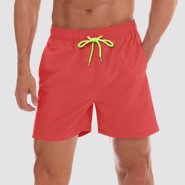 410418679118e0816c3a79bc6c2ee3ba89a0135a8facedbe1af820ab57a68b81.jpg Men's Quick Dry Swimming Trunks with Mesh Lining Beach Shorts Boardshorts Multi Pockets