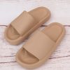 Women Slides Minimalist Single Band Slides
