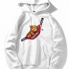Shoulder Bag Bear Print Hoodie