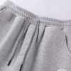 Paisley Print Panel Waffle Sweatshirt & Waffle Jogger Pants