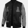LA Print Baseball Jacket