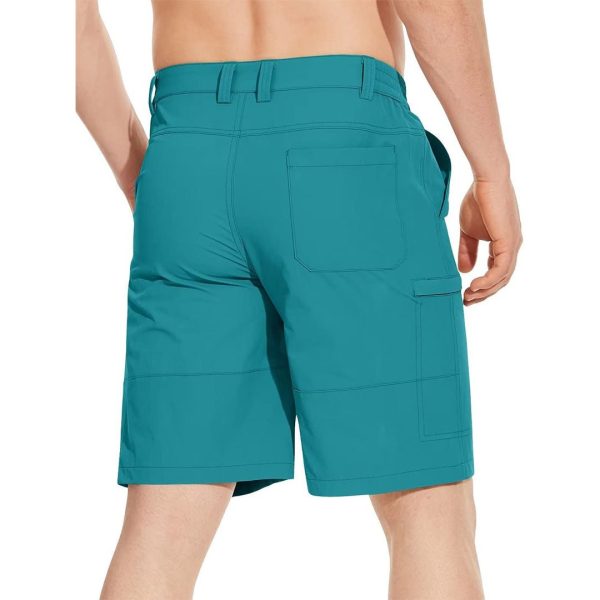 46430001915892a87ce8819d770d14022236a39ffe2e99669b689514195f6d83.jpg Men's Casual Quick-Dry 5 Pockets Cargo Short