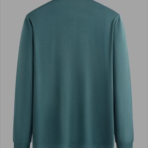 Men's Casual Color Block POLO Shirt 001