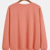 Basic multicolor cotton sweatshirts