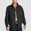 Men's Casual Jacket Lightweight Tactical Cargo Jackets Stand Collar Combat Jacket