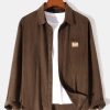 Long Sleeve Corduroy Shirt