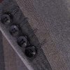Business Plaid Print Lapel Collar Blazer & Blazer Vest & Pants 3pcs Set