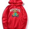 Worldwide Bear Print Hoodie