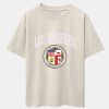 Los Angeles Coat Of Arms Print Drop Shoulder Oversize T-Shirt