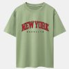 New York Print Drop Shoulder Oversize T-Shirt