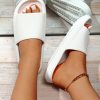 Women's Fashionable Minimalist Open Toe Slides