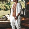 Men's Tulum Linen Holiday Cardigan