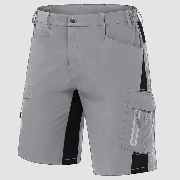 Men's Quick Dry Hiking Shorts with 7 Pockets Athletic Workout Shorts