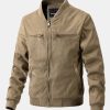 Suede Bomber Jacket With Quilted Liner