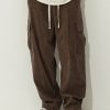 Loose Fit Corduroy Cargo Pants
