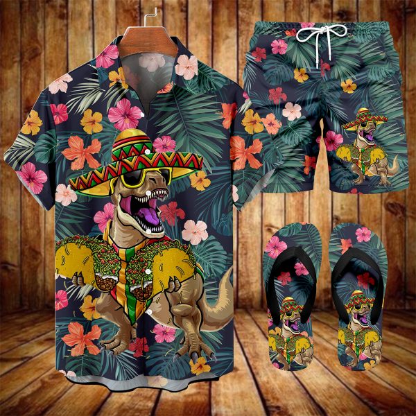 518ead63e646a42365ffb83b25a9256a35804e8faa334de72bd9ae186e1bb92e.jpg Suitmens Men's Tiki Party Hawaiian Vacation Print Three-Piece Set 029
