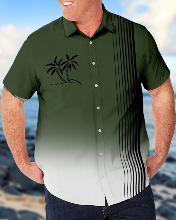 5227b7338de263a143ae42dbe14f5fdd0a5e3f6158dfe966780057c894d80634.jpg Men's Big Size Vacation Casual Hawaiian Short Sleeve Shirt 006