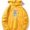Rich Bear Print Hoodie