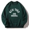 New York Print Relaxed Sweatshirt