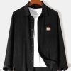 Long Sleeve Corduroy Shirt