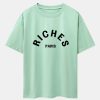 Riches Paris Print Oversize T-Shirt