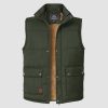 573b61ca22432aed7c7c2d79fbedbca5f8aaaa27a6264020550fafe333514a7f.jpg Men's Outerwear Vests Sleeveless Winter Stand Collar Padded Vest Warm Fleece Lined