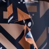Geometric Print Shirt & Swim Shorts