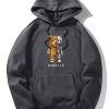 Robot Bear Graphic Hoodies