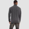 58a554f282621e03a0733874e69ef8966e1dc03af78dedcbb29843f2e494b44f.jpg Men's Turtleneck Sweater Heavyweight Long Sleeves Cotton Pullover Knitted Casual Sweatshirt