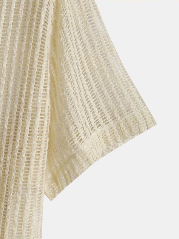 Crochet Cuban Shirt