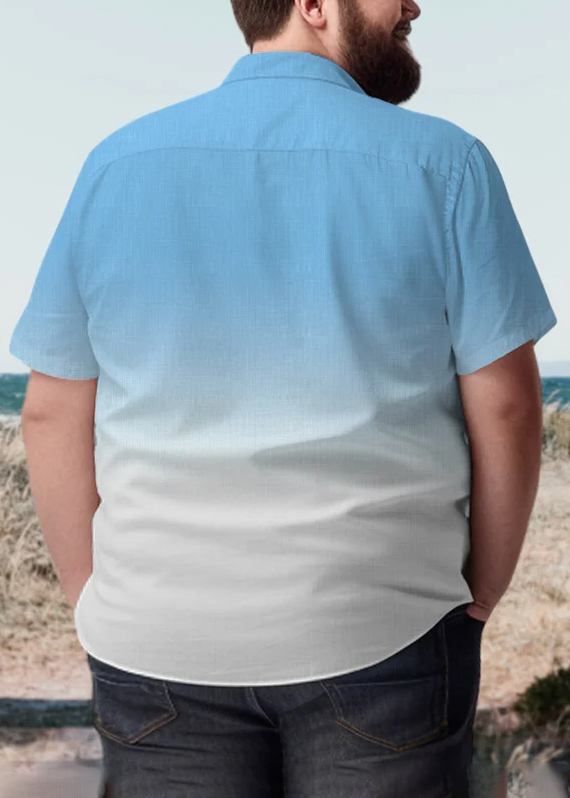 5ae45072eda33d90e78795a24ddd884751928f636a3781abadd368b7160fc8a8.jpg Men's Big Size Vacation Casual Hawaiian Short Sleeve Shirt 003